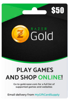 Razer Gold 50$ Global Gift Card