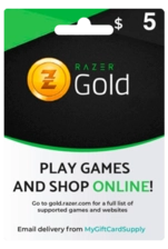 Razer Gold 5$ Global Gift Card -  for sale in Egypt from Games2Egypt