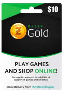 Razer Gold 10$ Global Gift Card