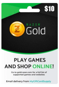 Razer Gold 10$ Global Gift Card