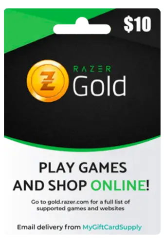 Razer Gold 10$ Global Gift Card