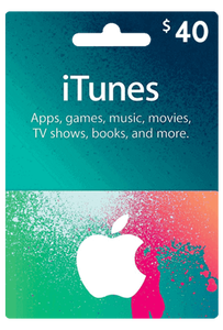 Apple iTunes Gift Card USA $40 -  for sale in Egypt from Games2Egypt