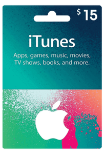 Apple iTunes Gift Card US 15$ -  for sale in Egypt from Games2Egypt