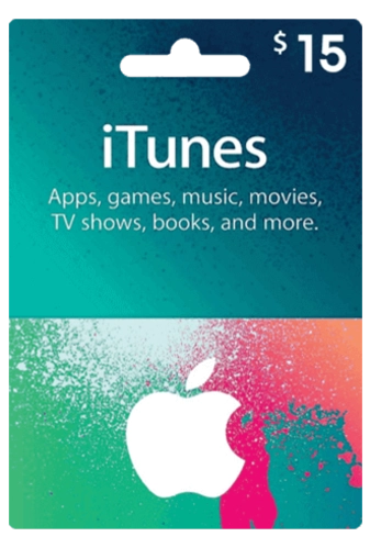 Apple iTunes Gift Card US 15$