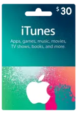 Apple iTunes Gift Card USA $30