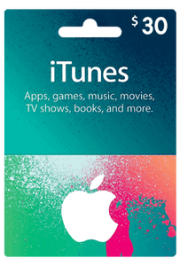 Apple iTunes Gift Card USA $30 -  for sale in Egypt from Games2Egypt