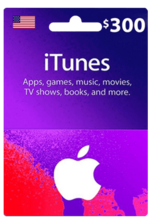 Apple iTunes Gift Card US 300$