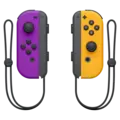  Joy-Con Neon Purple - Neon Orange - Nintendo Switch