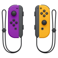 Nintendo Switch  Joy-Con Neon Purple - Neon Orange 