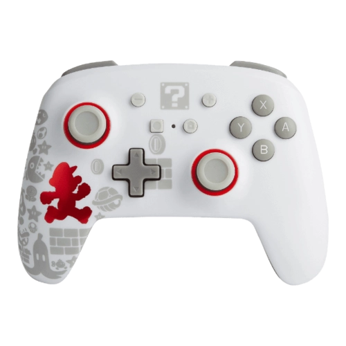 Running Mario Wireless Controller For Nintendo Switch – White