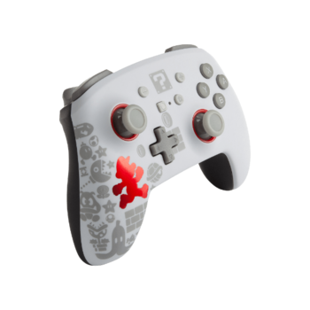Running Mario Wireless Controller For Nintendo Switch – White