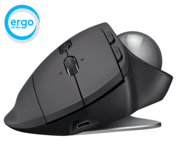LOGITECH MX ERGO Advanced Wireless Trackball Mouse
