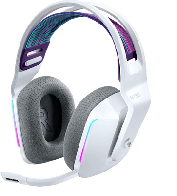 Logitech G733 LIGHTSPEED Wireless RGB Gaming Headset - White