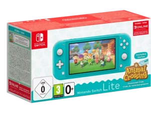 Nintendo Switch Lite Console - Turquoise - Animal Crossing -  for sale in Egypt from Games2Egypt