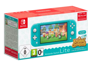 Nintendo Switch Lite - Turquoise - Animal Crossing