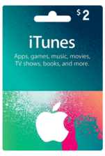 Apple iTunes Card 2$ USA 