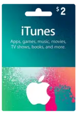 Apple iTunes Card 2$ USA  (31405)