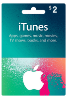 Apple iTunes Card 2$ USA