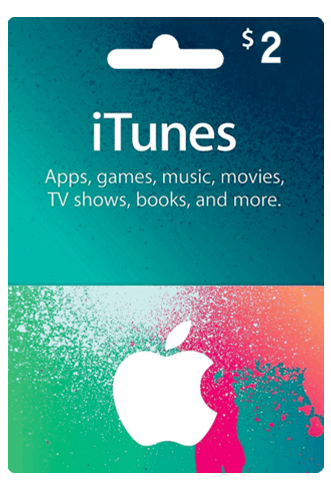 Apple  iTunes Card 2$ USA 