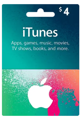 Apple iTunes Card 4$ USA