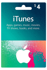 Apple iTunes Card 4$ USA