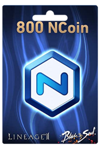 NCSoft NCoin 800 Ncoin Key GLOBAL