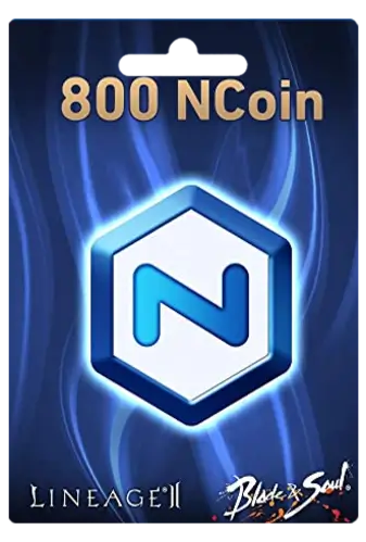 NCSoft NCoin 800 Ncoin Key GLOBAL