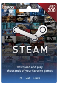 Steam Gift Card 200 UAE Steam Key