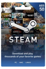 Steam Wallet Gift Card UAE 50 AED (31467)