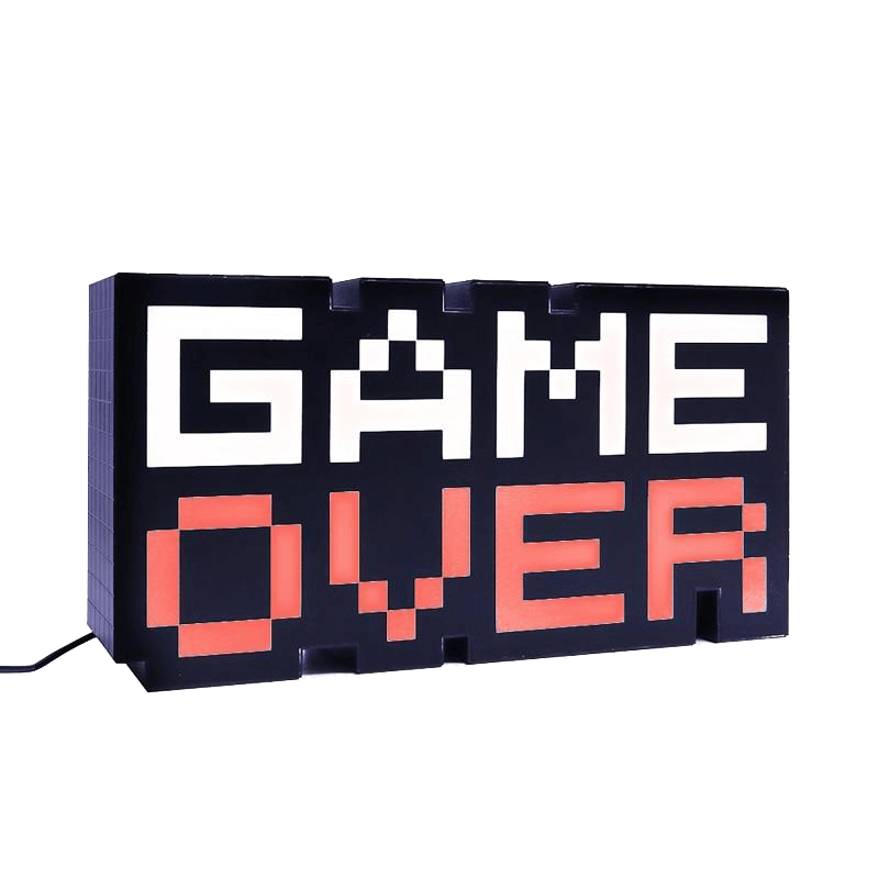 game over icon light 