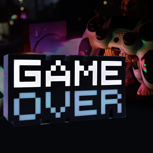 game over icon light 