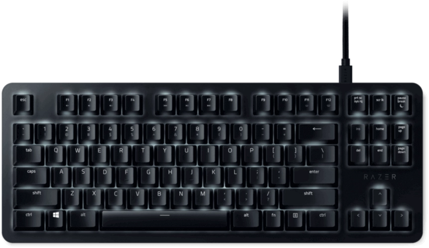 Razer BlackWidow Lite - Gaming Keyboard Opened Sealed 