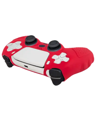 Silicone Case PS5 Controller   - Red