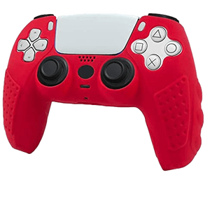 Silicone Case PS5 Controller   - Red -  for sale in Egypt from Games2Egypt