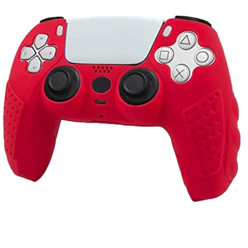 Silicone Case PS5 Controller   - Red