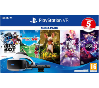PSVR PlayStation VR 5 Games Bundle - Region 2