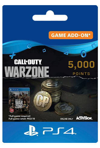  5000 Call of Duty Warzone Points