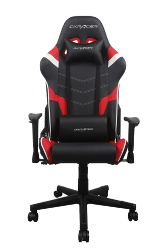 كرسي ألعاب DXRacer P Series - أسود وأحمر