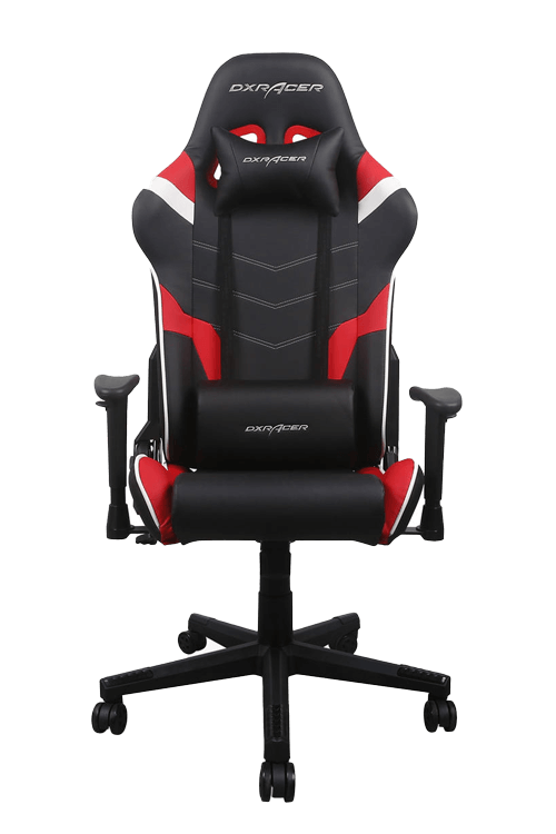 DXRacer P Series Gaming Chair- Black & Red & White