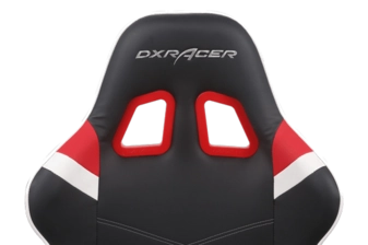 كرسي ألعاب DXRacer P Series - أسود وأحمر