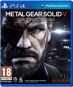 Metal Gear Solid 5 Ground Zeroes- PS4 -Used