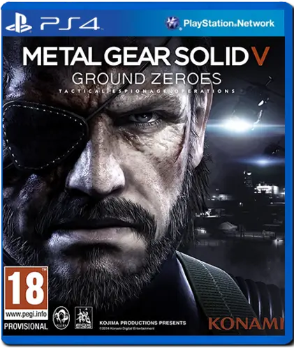 Metal Gear Solid 5 Ground Zeroes- PS4 -Used