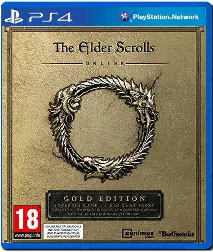 The Elder Scrolls Online Gold Edition- PS4 -Used