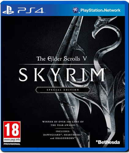 The Elder Scrolls V Skyrim Special-PS4 -Used