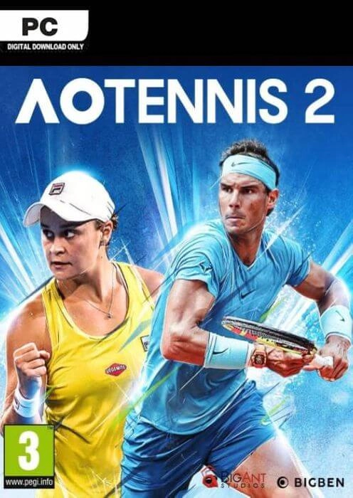 AO Tennis 2 - PC Steam Code  for sale in Egypt from Games2Egypt