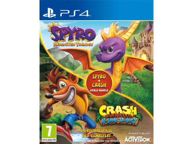 Spyro & Crash Remastered Bundle - PlayStation 4