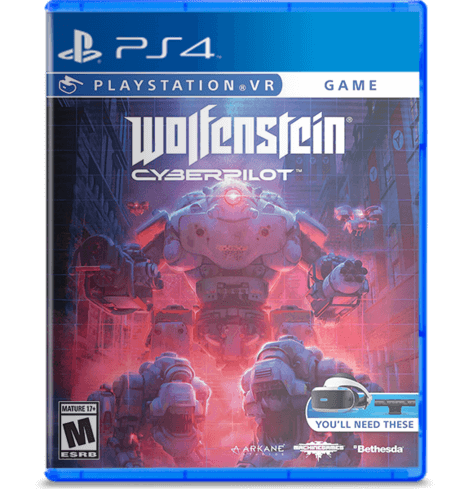 Wolfenstein: Cyberpilot PS4 - VR- PS4 -Used