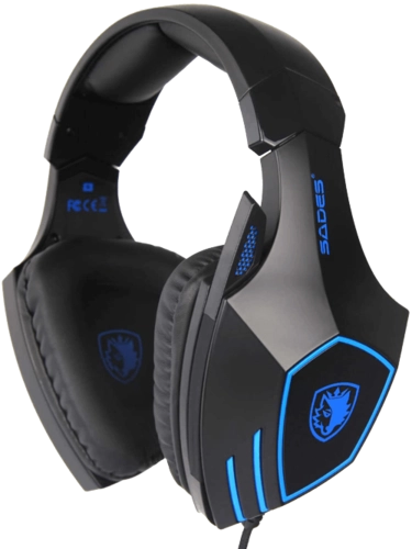 SADES SA819 Wired Gaming Headphone - Black