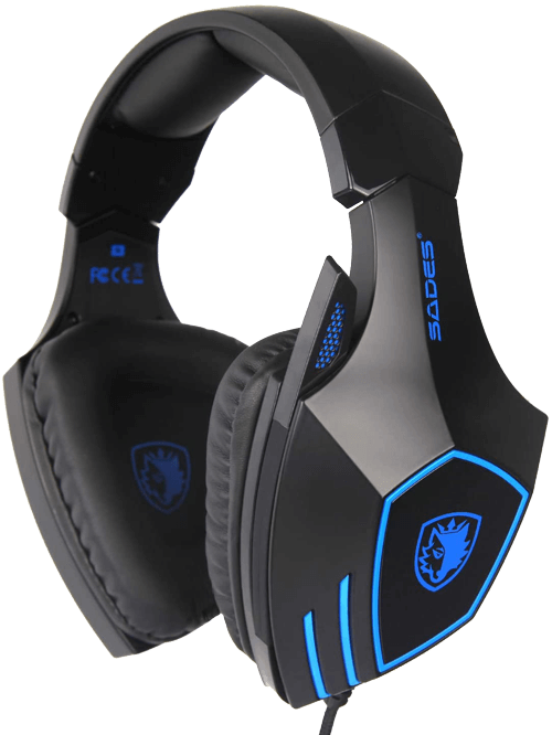 SADES SA819 Wired Gaming Headphone - Black