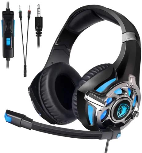 Sades SA822 Wired Gaming Headphone - Black
